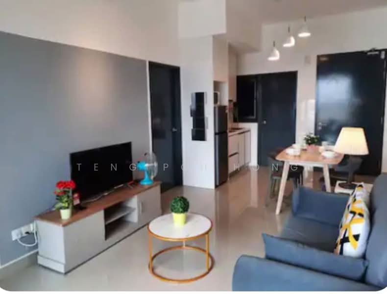 Service Residence for Sale at Aera Residence - Teng Poh Hong - Living Room - PropertyGuru.com.my