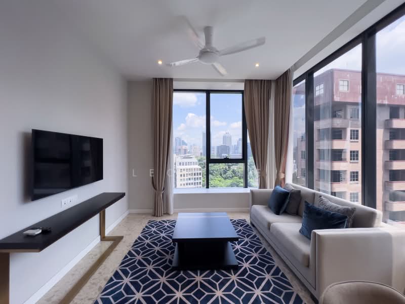 Service Residence for Rent at Pavilion Ceylon Hill - Leon Lee - Living Room - PropertyGuru.com.my