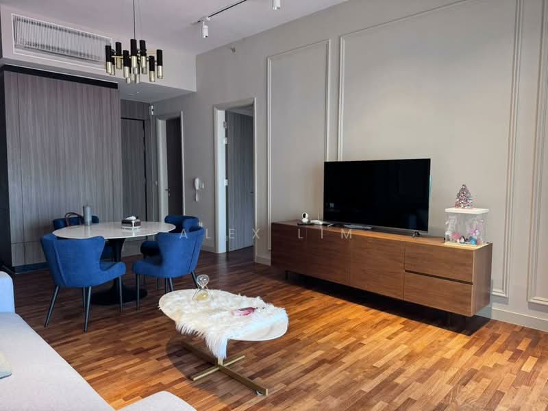 Service Residence for Rent at Straits Residences - Alex Lim - Living Room - PropertyGuru.com.my