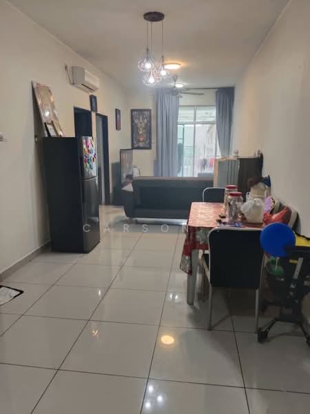 Servis Apartment untuk Dijual di Twin Danga Residence - Carson . - Living Room - PropertyGuru.com.my