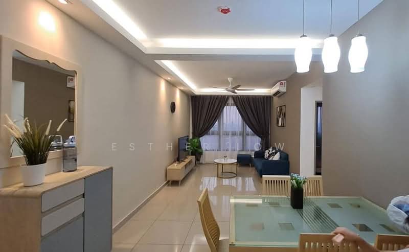 Service Residence for Rent at M Vertica - Esther Low - Living Room - PropertyGuru.com.my