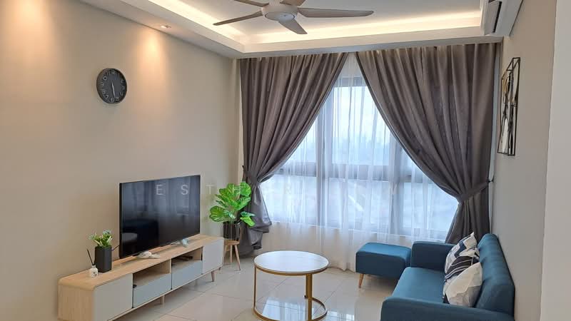 Service Residence for Rent at M Vertica - Esther Low - Living Room - PropertyGuru.com.my
