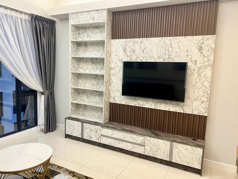 Servis Apartment untuk Disewa di The Sentral Suites - Eddy Lee - Living Room - PropertyGuru.com.my