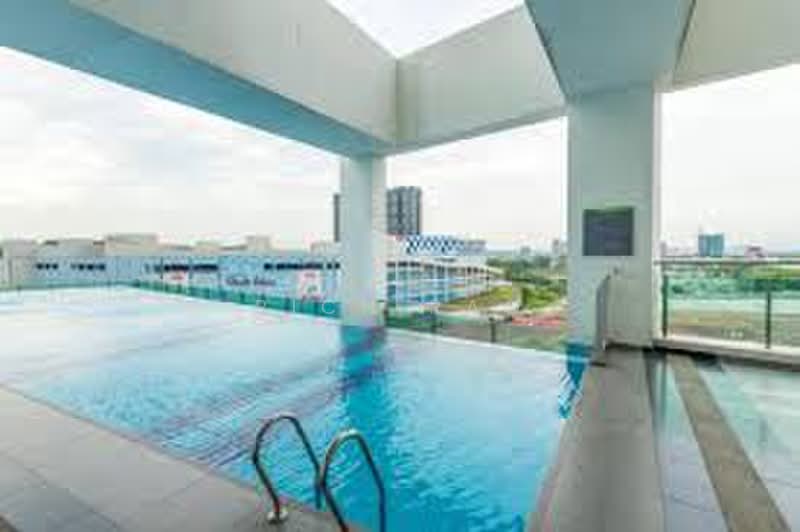 Servis Apartment untuk Dijual di Menara U2 - Rich Rao - Pool - PropertyGuru.com.my