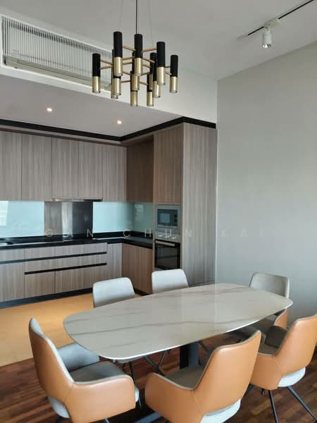 Servis Apartment untuk Disewa di Straits Residences - Gan Chun Kai - Kitchen - PropertyGuru.com.my