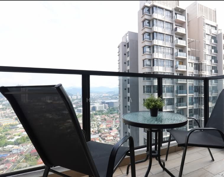Servis Apartment untuk Disewa di Astoria Ampang - Shu Wai - Balcony - PropertyGuru.com.my
