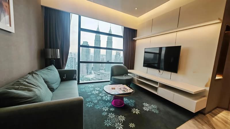 Service Residence for Sale at Imperial Lexis - Jamie Chen - Living Room - PropertyGuru.com.my