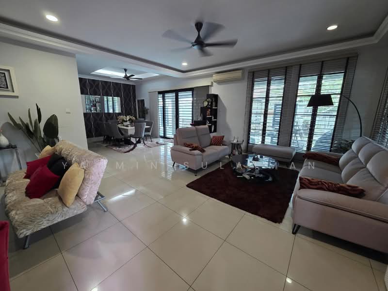 Rumah Teres 2 Tingkat untuk Dijual di Alam Impian (Shah Alam) - Yasmin Sulaiman - Living Room - PropertyGuru.com.my