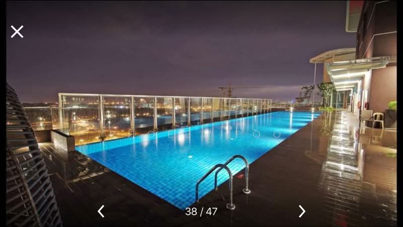 Service Residence for Rent at Afiniti Residences - Phoebe Foo - Pool - PropertyGuru.com.my
