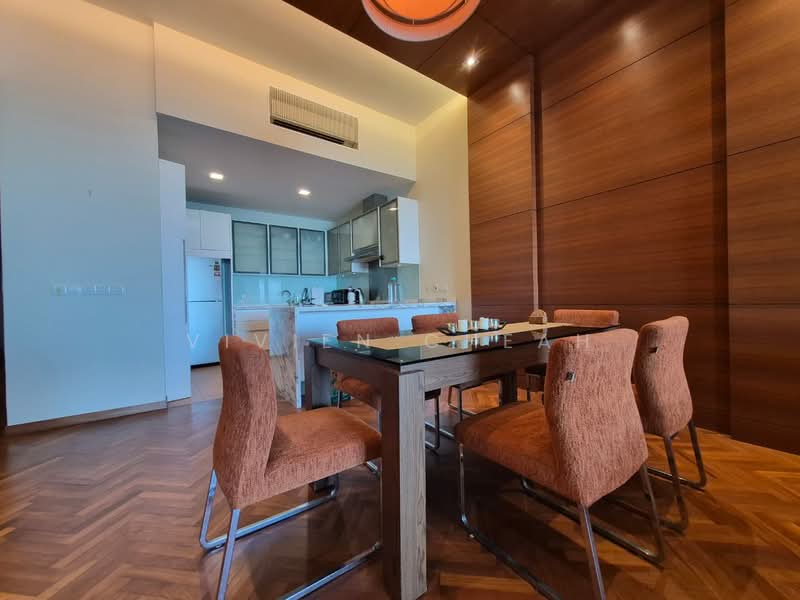 Servis Apartment untuk Disewa di Straits Quay (The Suites at Waterside) - Vivien Cheah - Dining Room - PropertyGuru.com.my
