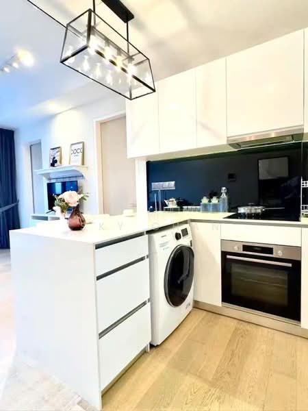 Service Residence for Rent at Star Residences One - Sky Chan - Kitchen - PropertyGuru.com.my