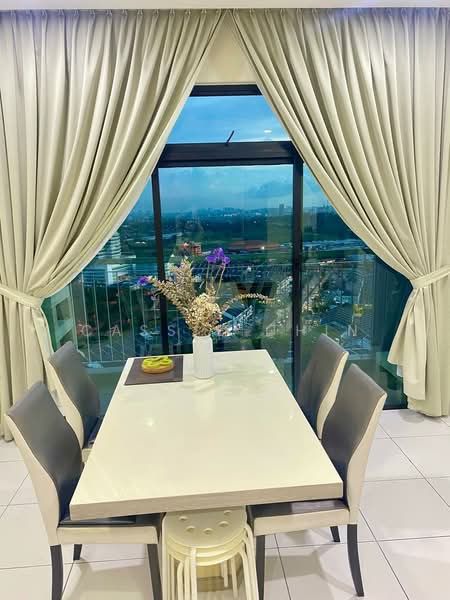 Servis Apartment untuk Disewa di Sky Peak Residences - Cassie Chin - Dining Room - PropertyGuru.com.my
