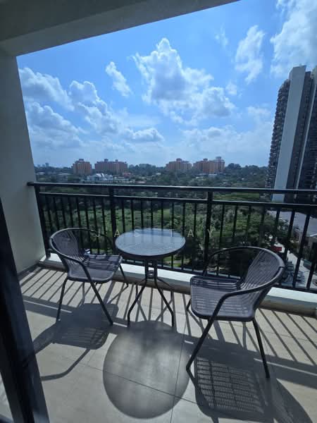 Service Residence for Rent at Country Garden Central Park - Jas Tay - Balcony - PropertyGuru.com.my