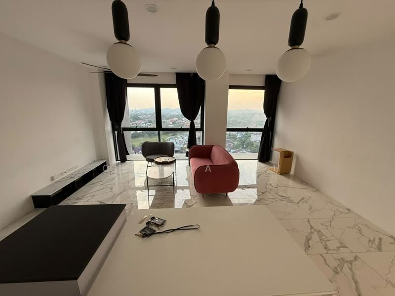 Service Residence for Rent at Lumi Tropicana - Cecilia Beh - Living Room - PropertyGuru.com.my