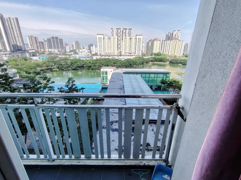 Service Residence for Sale at The Loft @ ZetaPark - Amber Ng - Balcony - PropertyGuru.com.my