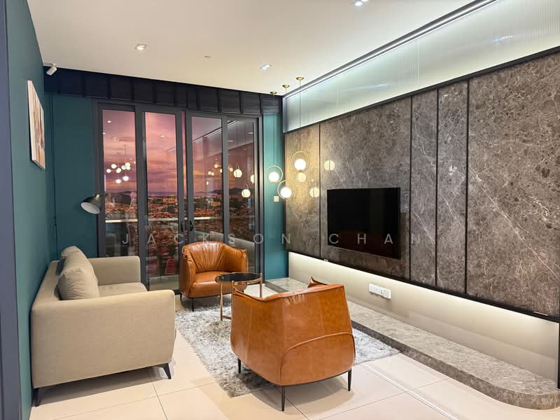Servis Apartment untuk Dijual di The Logg - Jackson Chan - Living Room - PropertyGuru.com.my
