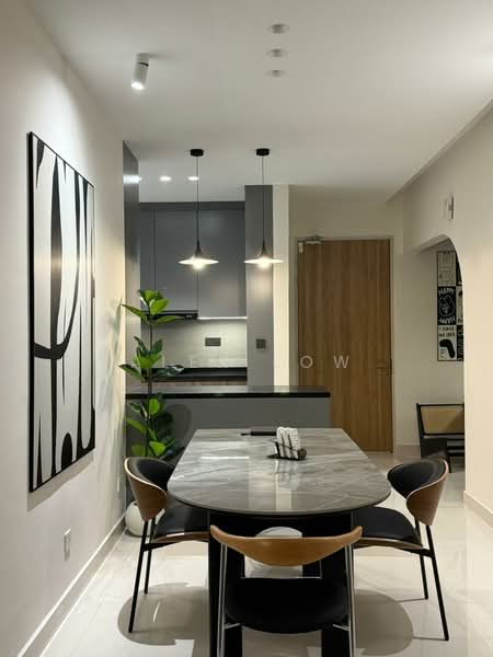 Servis Apartment untuk Disewa di Nest 2 Residences - Alex Low - Dining Room - PropertyGuru.com.my