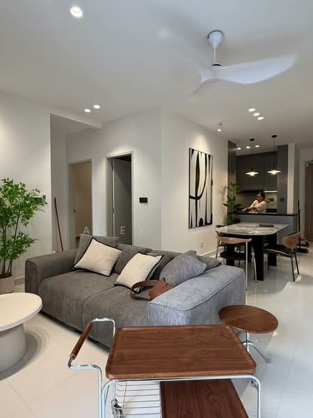 Servis Apartment untuk Disewa di Nest 2 Residences - Alex Low - Living Room - PropertyGuru.com.my