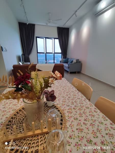 Servis Apartment untuk Disewa di Gems Residences - Calvin Loke - Living Room - PropertyGuru.com.my