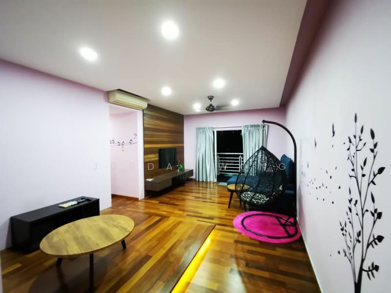 Pangsapuri untuk Dijual di Taman Larkin Idaman Plot C - Jordan Wong - Living Room - PropertyGuru.com.my
