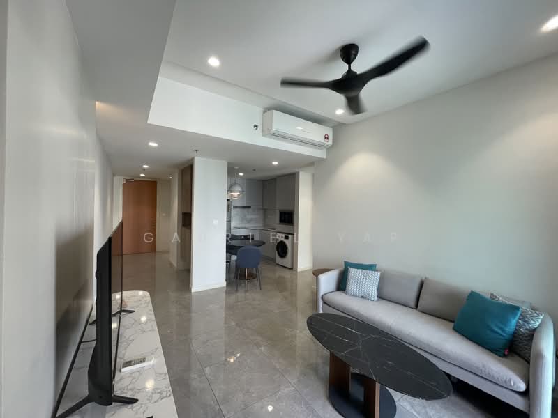 Servis Apartment untuk Disewa di Ooak Suites @ Kiara 163 - Gabriel Yap - Living Room - PropertyGuru.com.my
