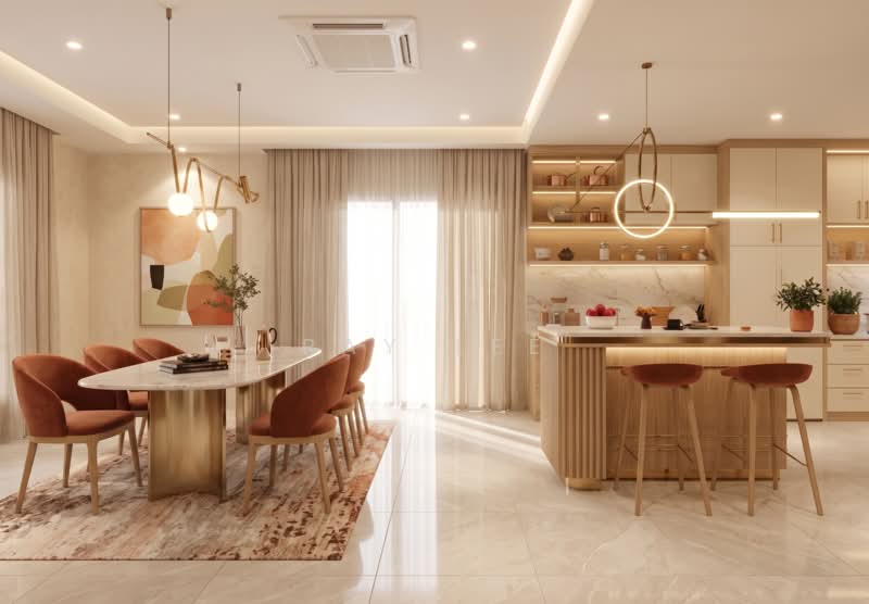 Rumah Berkembar untuk Dijual di Kapar (Selangor) - Ray Lee - Dining Room - PropertyGuru.com.my