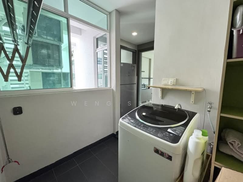 Condominium for Rent at BayStar Condominium - Weng Sern - Balcony - PropertyGuru.com.my