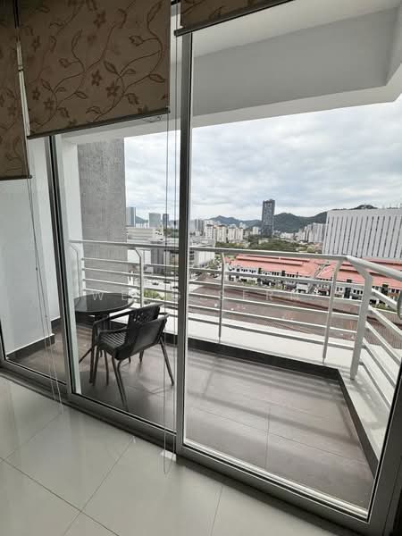 Condominium for Rent at BayStar Condominium - Weng Sern - Balcony - PropertyGuru.com.my