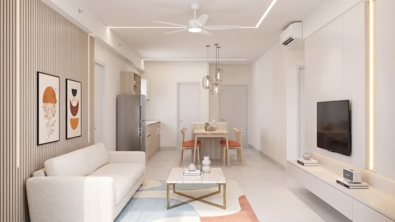 Tanah Kediaman untuk Dijual di Eco Ardence (Setia Alam) - Ray Lee - Living Room - PropertyGuru.com.my