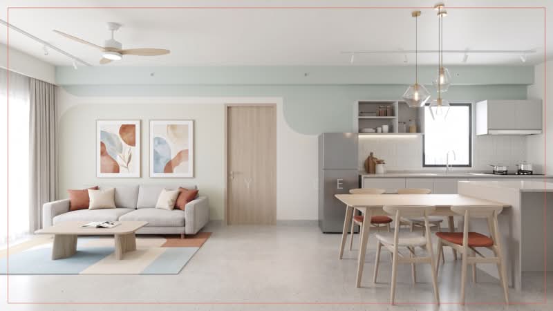 Tanah Kediaman untuk Dijual di Eco Ardence (Setia Alam) - Ray Lee - Living Room - PropertyGuru.com.my