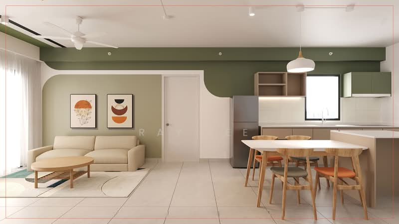 Tanah Kediaman untuk Dijual di Eco Ardence (Setia Alam) - Ray Lee - Living Room - PropertyGuru.com.my