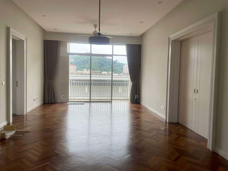 Kondominium untuk Disewa di Quayside Seafront Resort Condominiums - Carmen Por - Living Room - PropertyGuru.com.my