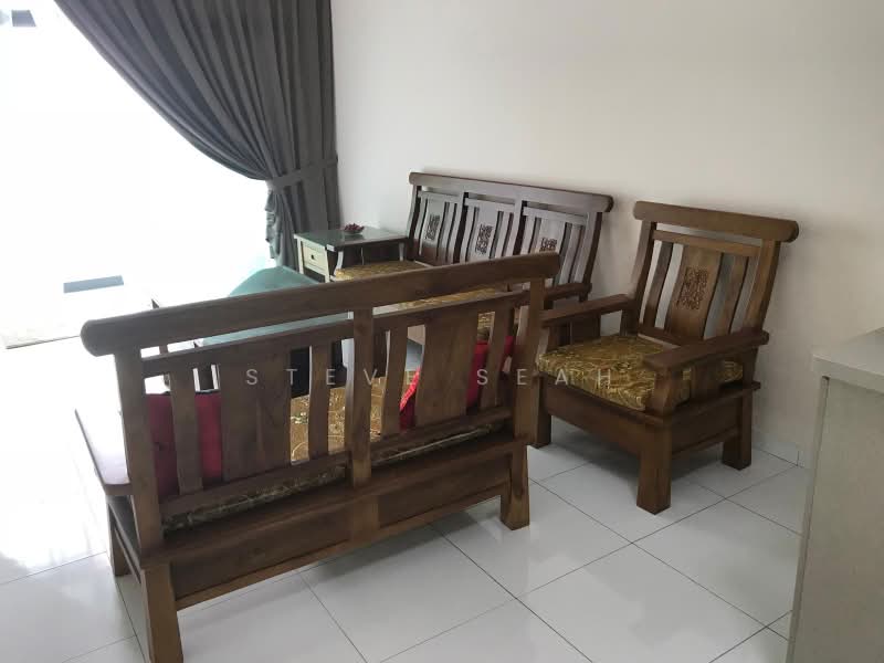 Service Residence for Rent at Sky Loft Premium Suites - Steve Seah - Living Room - PropertyGuru.com.my