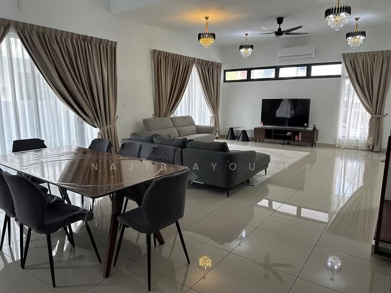 Rumah Berkembar untuk Disewa di Shah Alam (Selangor) - Najib Ayoubi - Living Room - PropertyGuru.com.my