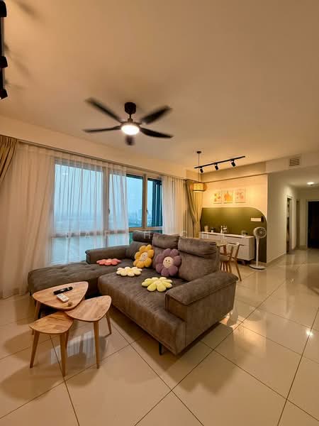 Service Residence for Rent at MIRAI Residences - Sarah Chee - Living Room - PropertyGuru.com.my