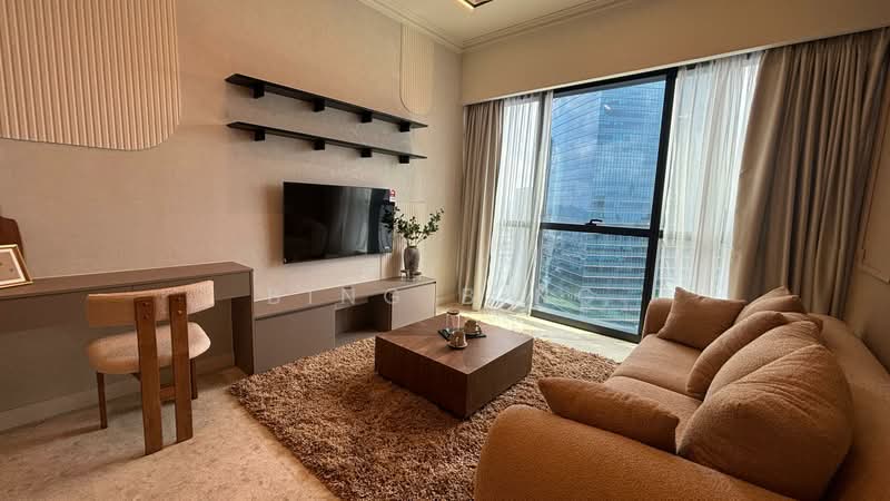 Service Residence for Rent at TRX Residences - Bing Bing - Living Room - PropertyGuru.com.my