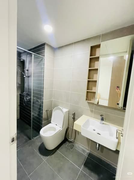 Service Residence for Rent at The M @ Medini Macrolink - Oscar Wong - Bathroom - PropertyGuru.com.my
