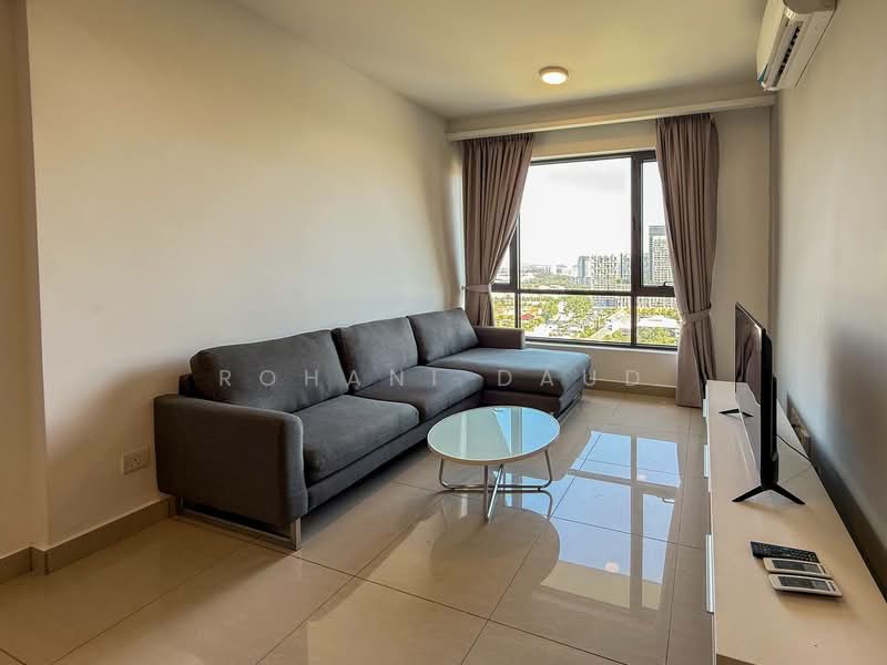 Servis Apartment untuk Disewa di Eclipse Residence @ Pan'gaea - Rohani Daud - Living Room - PropertyGuru.com.my