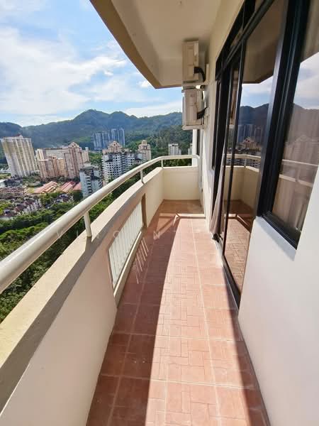 Apartment for Rent at Parkview Towers - Vincent Tan - Balcony - PropertyGuru.com.my