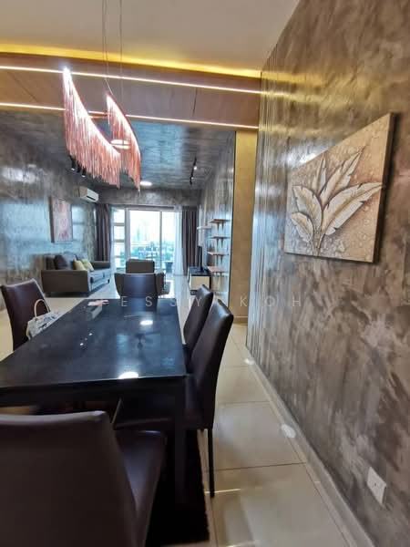 Service Residence for Rent at Pinnacle Tower - Jessy Koh - Living Room - PropertyGuru.com.my