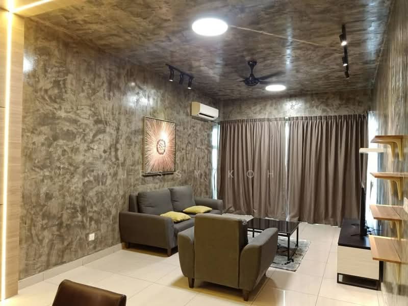 Service Residence for Rent at Pinnacle Tower - Jessy Koh - Living Room - PropertyGuru.com.my