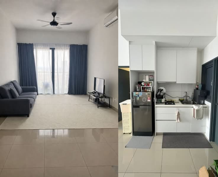 Service Residence for Rent at Aera Residence - Teng Poh Hong - Living Room - PropertyGuru.com.my