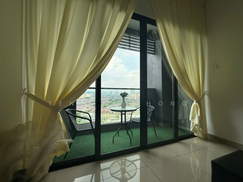 Service Residence for Rent at Aera Residence - Teng Poh Hong - Balcony - PropertyGuru.com.my