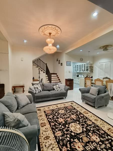 Rumah Berkembar untuk Dijual di Alam Impian (Shah Alam) - Sa'a Nordin - Living Room - PropertyGuru.com.my
