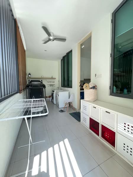 Rumah Berkembar untuk Dijual di Alam Impian (Shah Alam) - Sa'a Nordin - Balcony - PropertyGuru.com.my