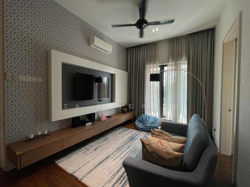Rumah Berkembar untuk Dijual di Alam Impian (Shah Alam) - Sa'a Nordin - Living Room - PropertyGuru.com.my