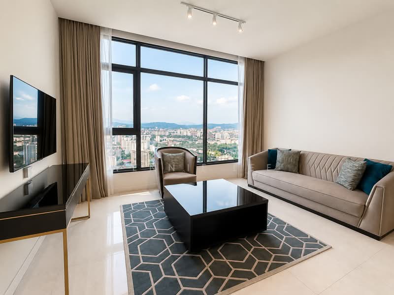 Servis Apartment untuk Disewa di Service Suites @ Pavilion Embassy - Wennie Lee - Living Room - PropertyGuru.com.my
