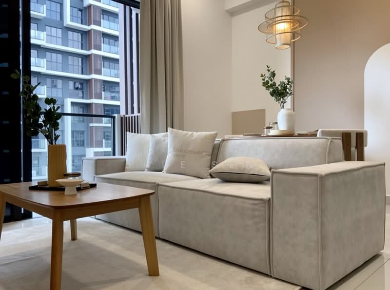 Servis Apartment untuk Disewa di Trion 2 @ KL - Shue Sen - Living Room - PropertyGuru.com.my