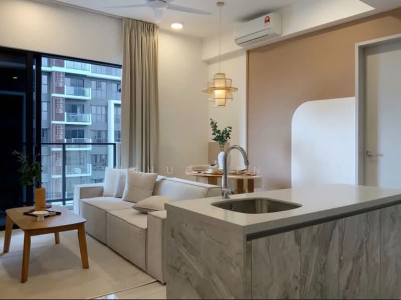 Servis Apartment untuk Disewa di Trion 2 @ KL - Shue Sen - Living Room - PropertyGuru.com.my