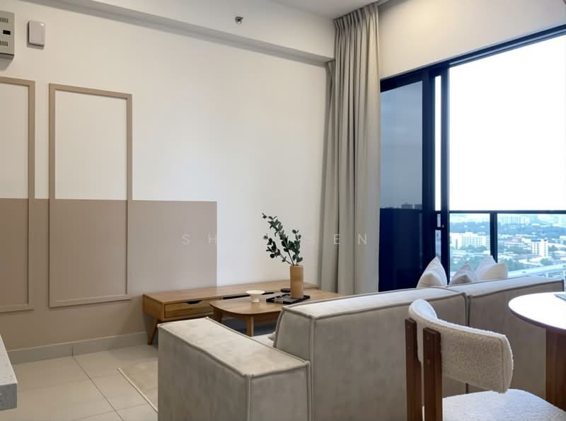 Servis Apartment untuk Disewa di Trion 2 @ KL - Shue Sen - Living Room - PropertyGuru.com.my